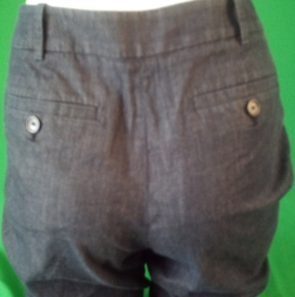 LOFT Julie capri dress pants gray sz 8p - Picture 7 of 7